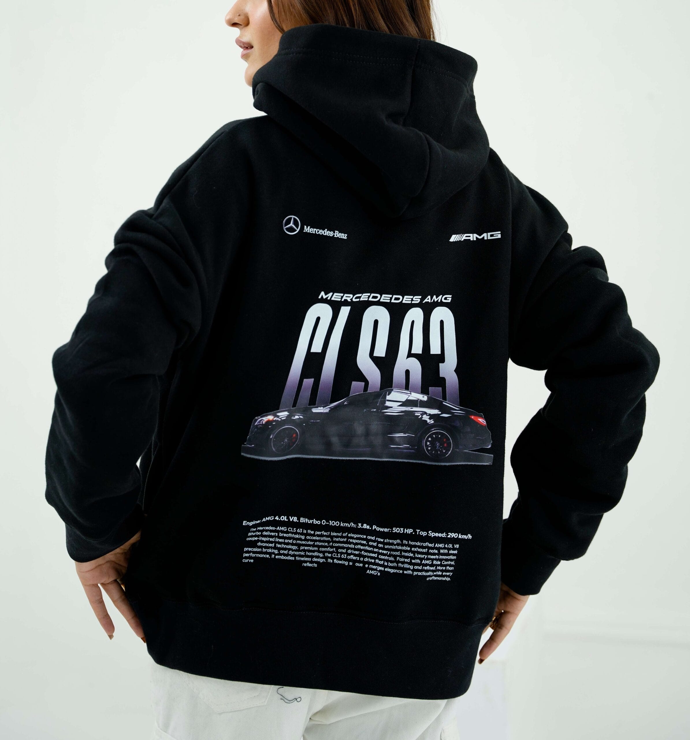 Mercedes AMG CLS63 Oversized Hoodie - Image 2
