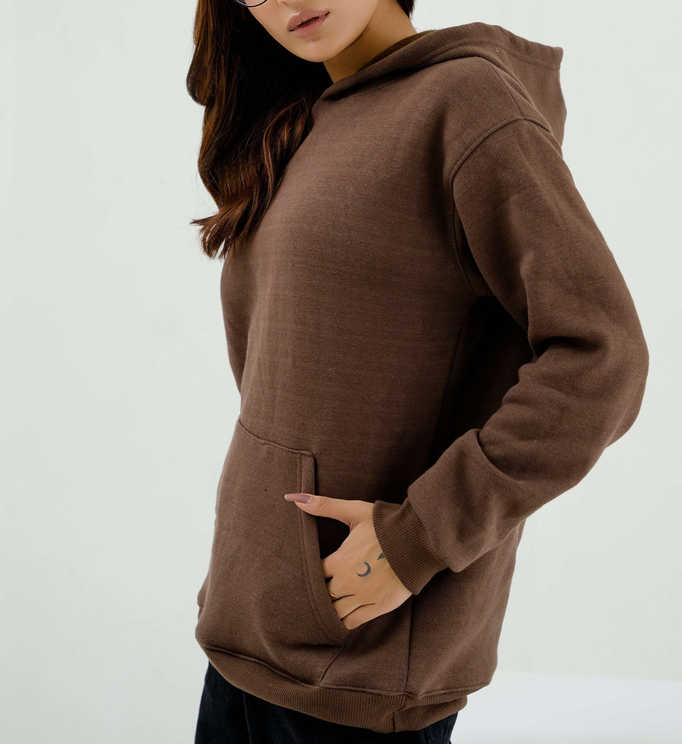 Faith Over Luck Relaxed Fit Hoodie - Image 3