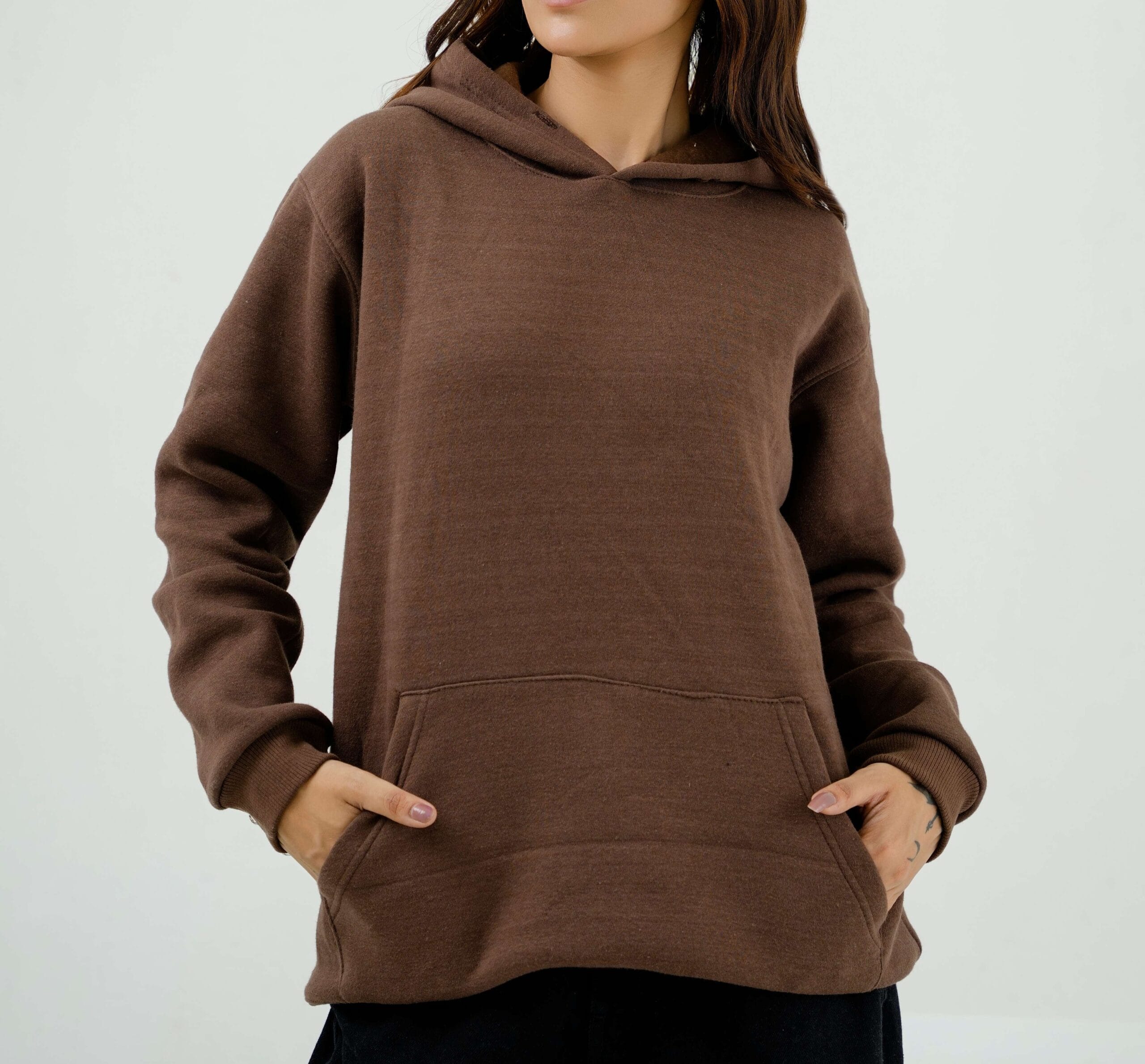 Faith Over Luck Relaxed Fit Hoodie - Image 2